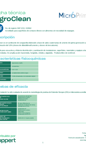Ficha Técnica AgroClean