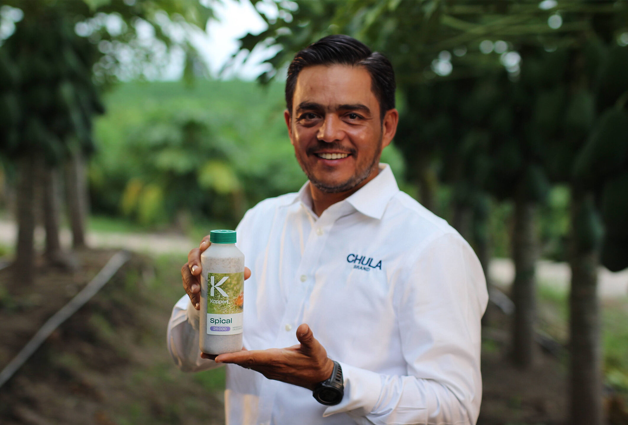 Chula Brand es pionera en el biocontrol de plagas en papaya