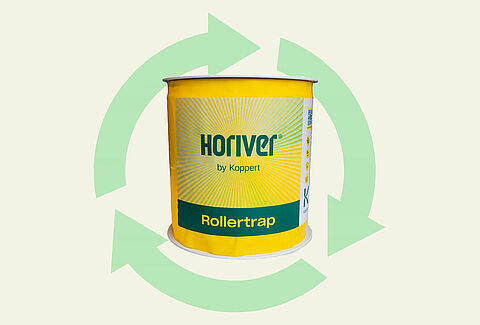 Conoce el nuevo dispensador sostenible de nuestras Horiver Rollertraps