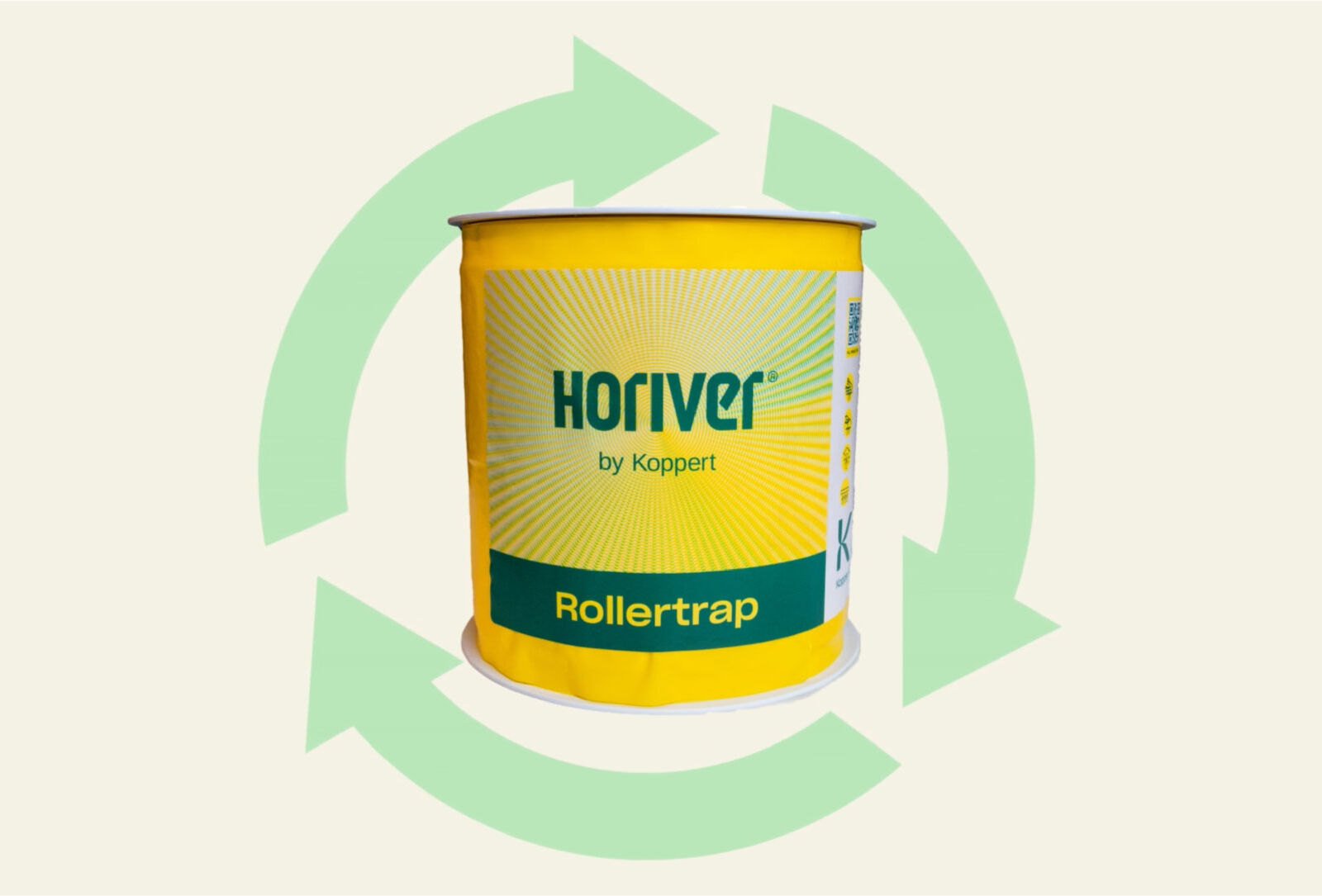 Conoce el nuevo dispensador sostenible de nuestras Horiver Rollertraps