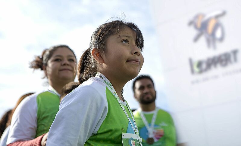 Una carrera para las nuevas generaciones. Familiares y amigos de Koppert se dieron cita en este evento.