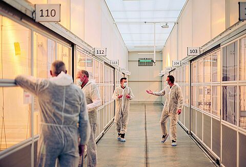 Producción de insectos de alta tecnología