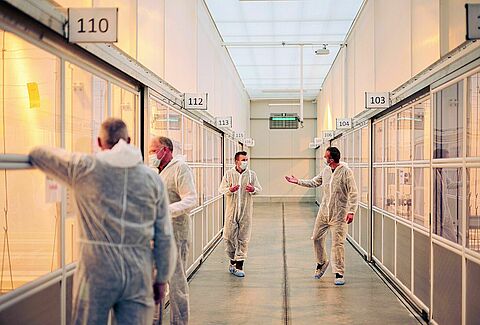 Producción de insectos de alta tecnología