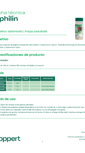 Ficha técnica de Aphilin