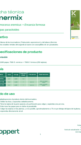 Ficha Técnica Enermix
